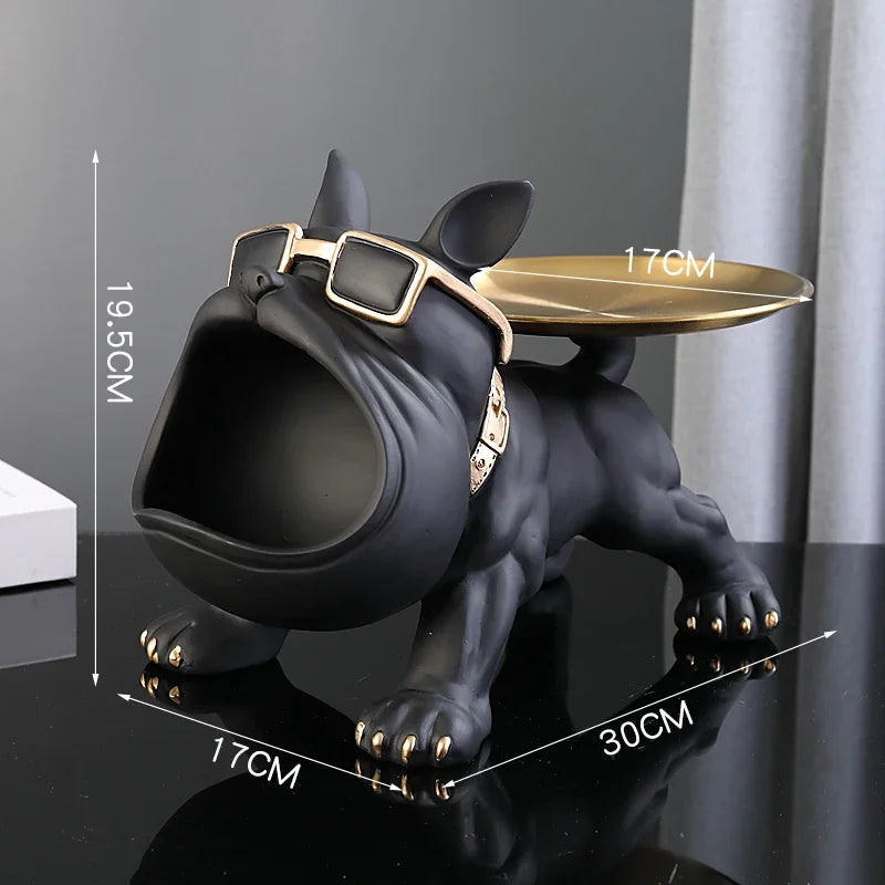 bulldog decorative figurine