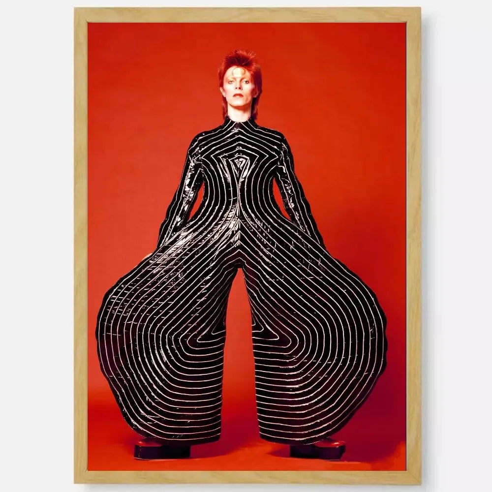 British Rock Singer David B-Bowie Poster HD art sticky wall waterproof home living room bedroom bar aesthetic decoration