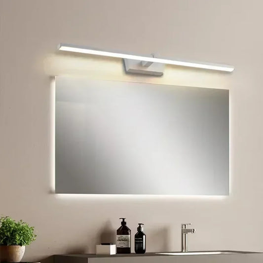 Led Mirror Lights Wall Lamps Recharge Bathroom Wall Light LED Flat Lamp Modern Indoor Wall lamp Bathroom Lighting Make Up