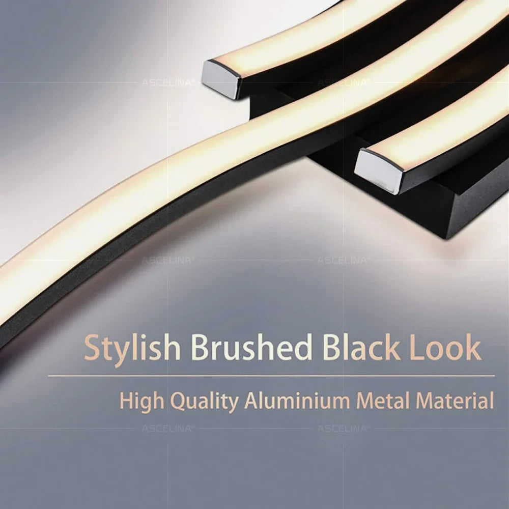 Modern LED Wave Ceiling Light