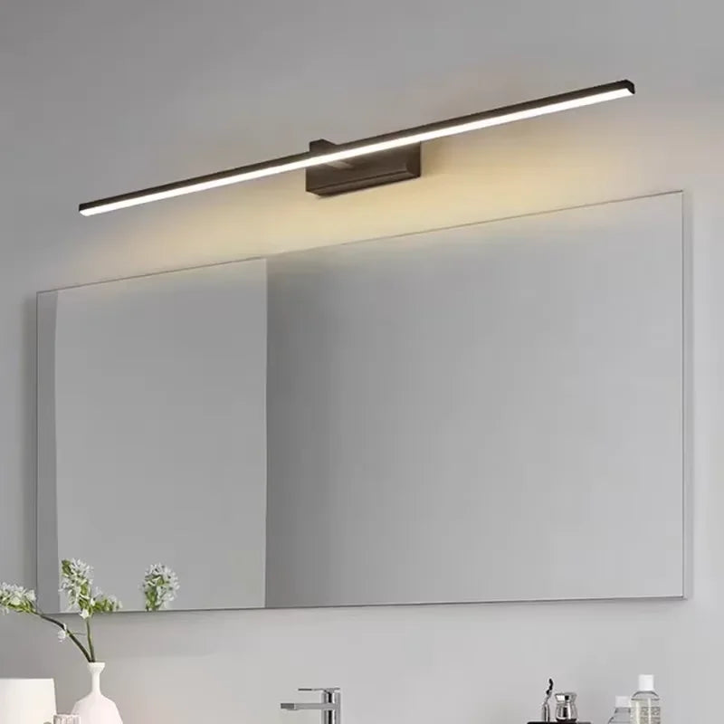 Led Mirror Lights Wall Lamps Recharge Bathroom Wall Light LED Flat Lamp Modern Indoor Wall lamp Bathroom Lighting Make Up