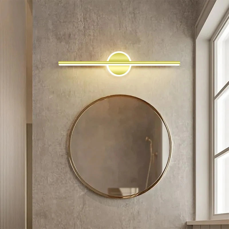 Brighten up your bathroom, bedroom, or vanity with the Modern LED Wall Lamp