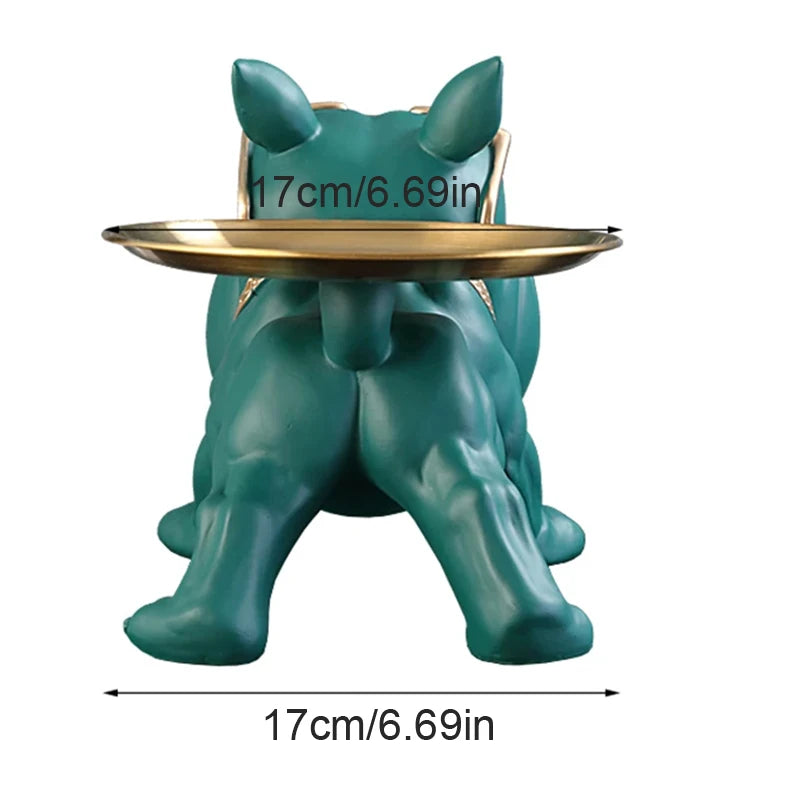 bulldog decorative figurine